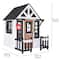 KidKraft White & Black Wooden Riverscape Playhouse Set